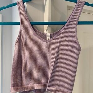 Distress Style Crop Top
